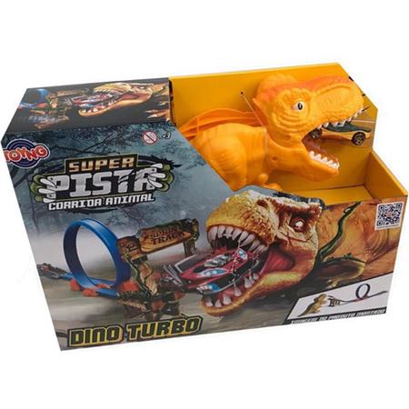 Conjunto Super Pista - Corrida Animal - Desafio T-Rex - Ataque