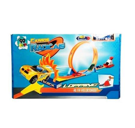 Jogo De Pista De Carrinho Speedstar Pit Stop Com Looping - Polibrinq -  Pistas de Brinquedo - Magazine Luiza