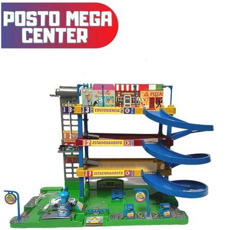 Pista De Carrinho Corrida Infantil Brinquedo Posto Gasolina Garagem -  MAPTOY - Pistas de Brinquedo - Magazine Luiza