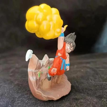 Imagem de Super Saiyan Son Goku Dragon Ball Action Figure 10cm Pvc Modelo Colecionável Brinquedo Presente