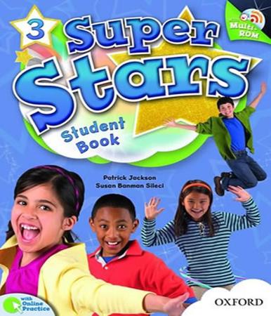 Imagem de Super stars 3 - student book with multi-rom pack