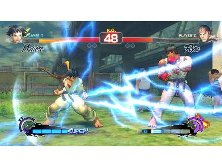 Jogo Super Street Fighter IV Ps3 - Jogos de Luta - Magazine Luiza