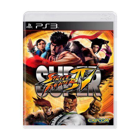 Jogo PS3 Super Street Fighter IV - Capcom - Gameteczone a melhor