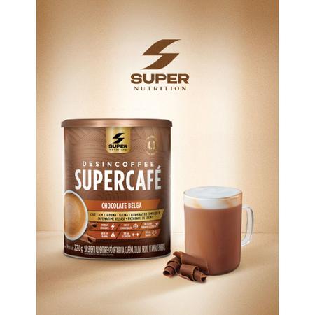Imagem de SuperCafé Termogênico Chocolate Belga 220g Desincoffee