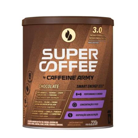 Imagem de Supercoffee 3.0 Chocolate 220g Caffeine Army