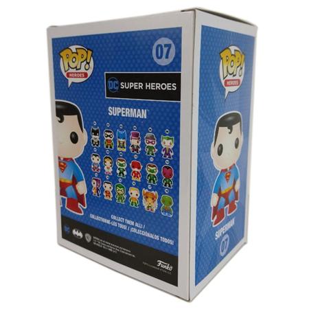 Imagem de Superman 07 ( Super Homem ) - DC Universe - Funko Pop! Heroes Chase Limited Edition