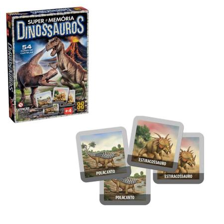 Jogo Ilha dos Dinossauros - Grow - Outros Jogos - Magazine Luiza