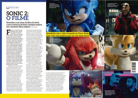 Revista Superpôster - Sonic: O Filme - Rank1 - A sua loja de produtos gamer