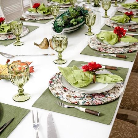Supla Descanso De Prato Mdf Decoração Mesa De Jantar 10 Unidades - Collore Imagem de Supla Descanso De Prato Mdf Decoração Mesa De Jantar 10 Unidades