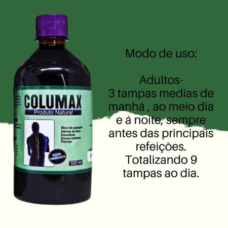 Suplemento Alimentar Columax Natural Frasco 500ml Kit Promocional 11  Unidades - Multivitamínico / Polivitamínico - Magazine Luiza