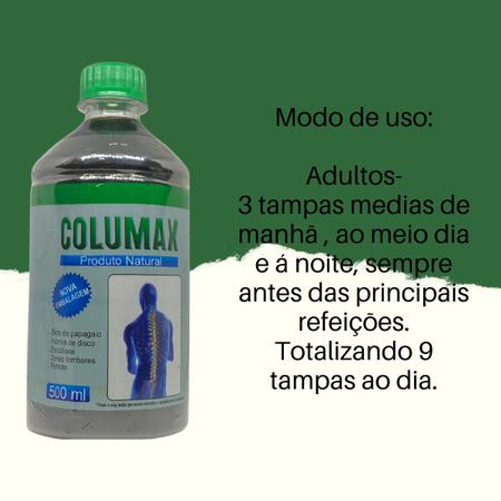 Imagem de Suplemento Alimentar Columax Natural Frasco 500ml