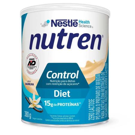 Imagem de Suplemento Alimentar Nutren Control Baunilha com 380g