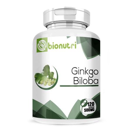 Imagem de Suplemento em Capsula  Combo 3x Ginkgo Biloba 100% Puro 120 Caps 500 Mg - Bionutri