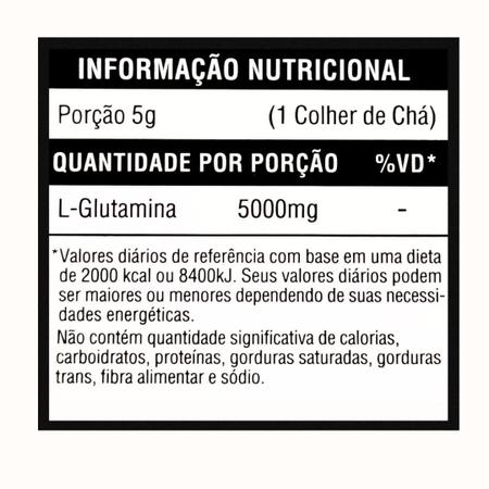 Imagem de Suplemento em Pó Red Fit Nutrition 100% Puro Importado C/ Laudo L-Glutamina 300g