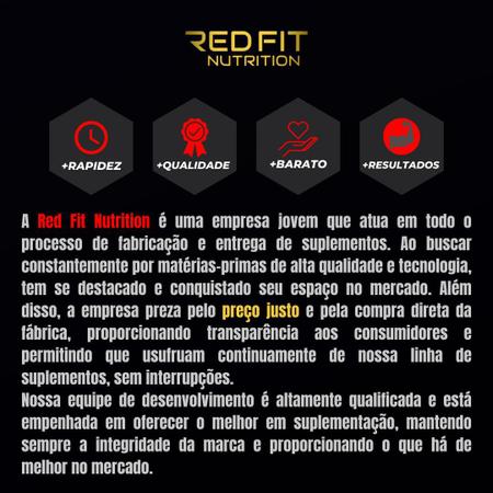 Imagem de Suplemento em Pó Red Fit Nutrition 100% Puro Importado C/ Laudo L-Glutamina 300g