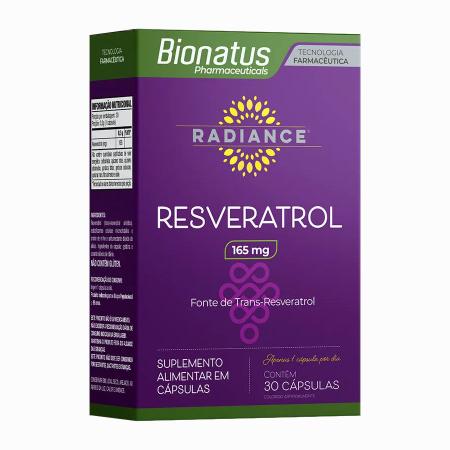 Imagem de Suplemento Radiance Resveratrol 165mg 30Cps - Bionatus