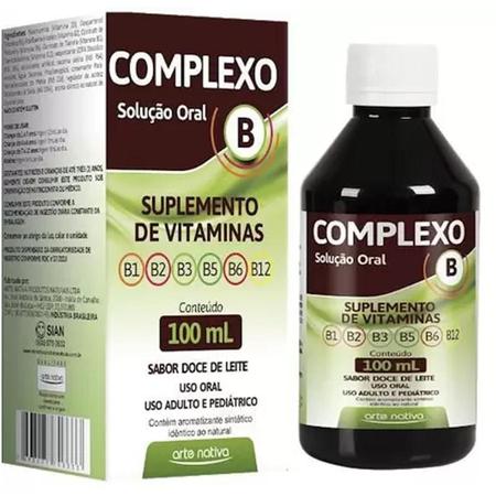 Imagem de Suplemento Vitaminas Complexo B 100 Comprimidos Kit Com 3Un