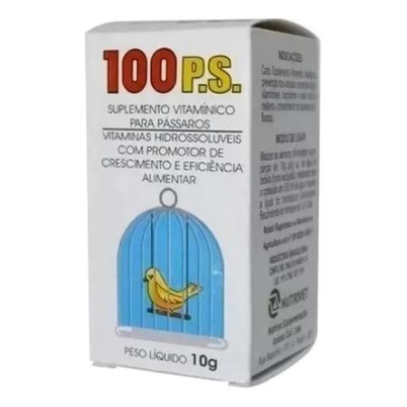 Imagem de Suplemento vitaminico 100ps aves e pássaros