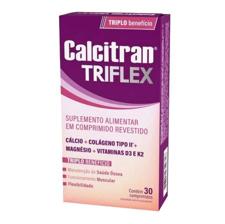 Imagem de Suplemento Vitaminico Calcitran Triflex C/ 30 Comprimidos