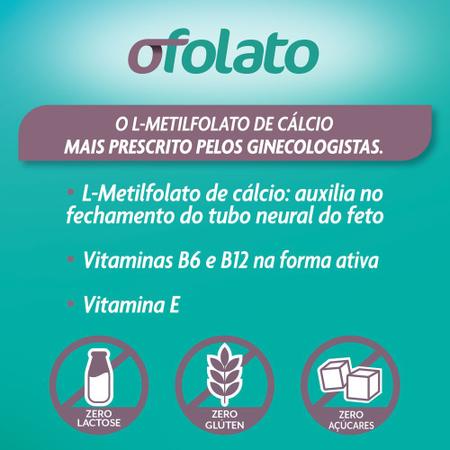 Ofolato c/90 Comprimidos - Ácido Fólico + Vitamina E em Promoção na  Americanas