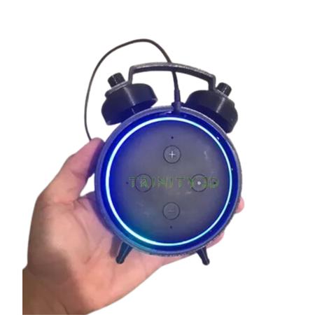 Suporte Alexa Echo Dot 3 Gera o Rel gio Despertador Retr