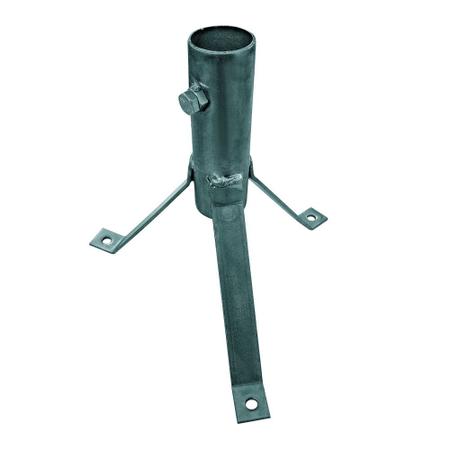 Suporte Antena 207-B Tripe Laje Tubo 1 Polegada Prata Cromo Imagem de Suporte Antena 207-B Tripe Laje Tubo 1 Polegada Prata Cromo