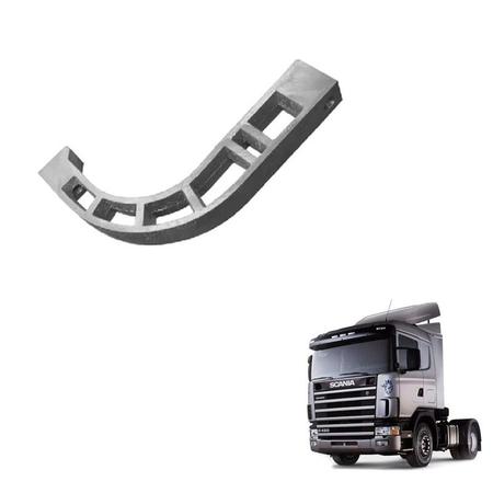 Suporte Aro Radiador Scania Serie 4 1993 1994 1995 Aluminio - Borghetti Imagem de Suporte Aro Radiador Scania Serie 4 1993 1994 1995 Aluminio