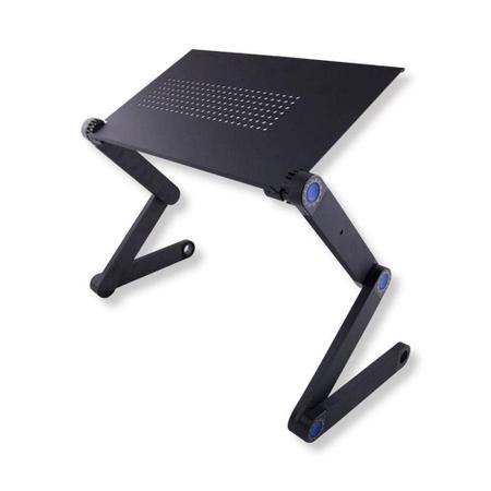 Imagem de Suporte articulado para notebook com mousepad  Preto