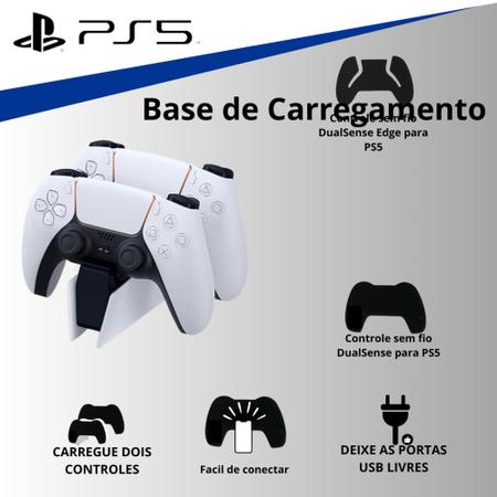 Base de carregamento para controles de PS5 começa a ser vendida  oficialmente no Brasil