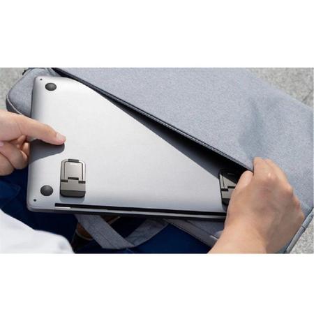 Imagem de Suporte Base Notebook Tablet Desktop Mesa Portátil Adesivo Metal Laptop Par Prático - Baseus