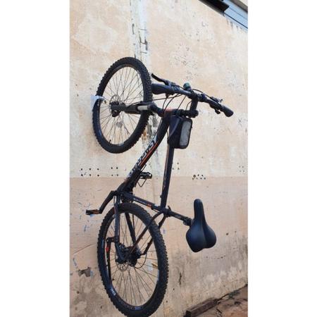 Imagem de Suporte bicicleta de fixo de parede teto anti furto 