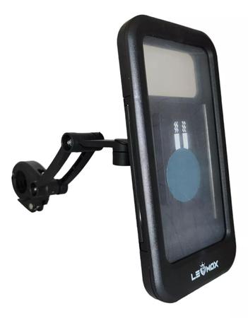 Imagem de Suporte Celular 5.5 Gps Moto Bike 360º Apoio Celular Top