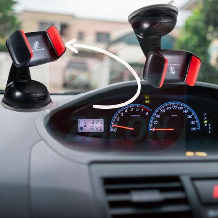 Suporte NOVO para telemóvel, GPS para o vidro do carro Cacém E São