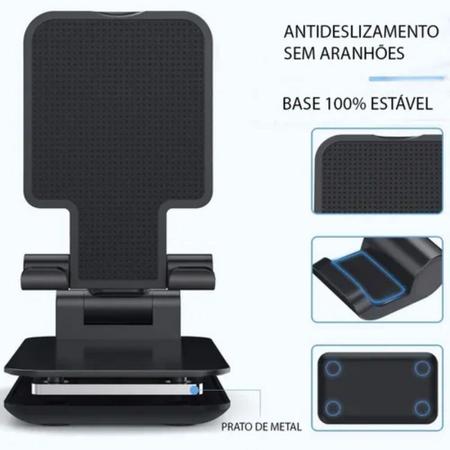 Suporte Celular De Mesa Retrátil Móvel Tablet - ARN Imagem de Suporte Celular De Mesa Retrátil Móvel Tablet