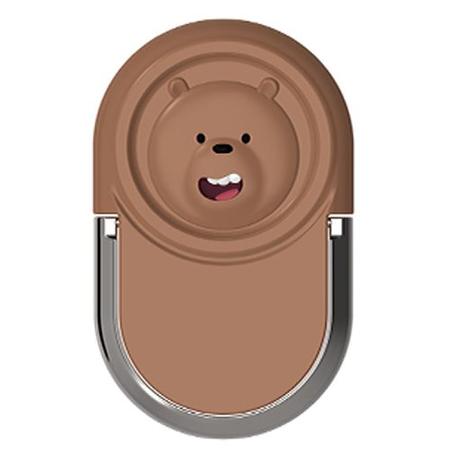 Suporte Celular, We Bare Bears - Pardo - MINISO Imagem de Suporte Celular, We Bare Bears - Pardo