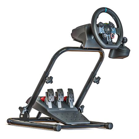 Suporte cockpit para volante logitech g25 g27 g29 g920 g923 - VELOCE  COCKPIT - Controle Simulador - Magazine Luiza