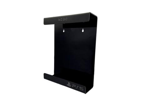 Imagem de Suporte Console Parede Playstation 5 Preto (Suporte Parede Ps5 Acrílico)