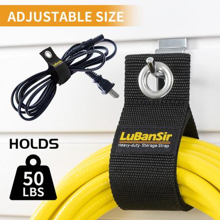 Suporte de cabo de extensão LubanSir, pacote com 9, 13 polegadas, Heavy Duty Imagem de Suporte de cabo de extensão LubanSir, pacote com 9, 13 polegadas, Heavy Duty