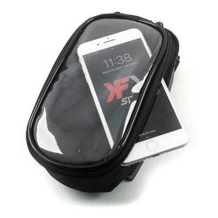 Imagem de Suporte de celular para Bicicleta Impermeável modelo de quadro porta acessórios e ferramentas