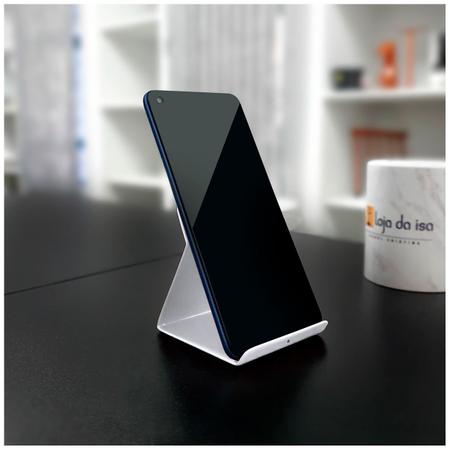 Imagem de Suporte de Celular Smartphone e Tablet para Mesa Universal em Aço Vexus - Branco
