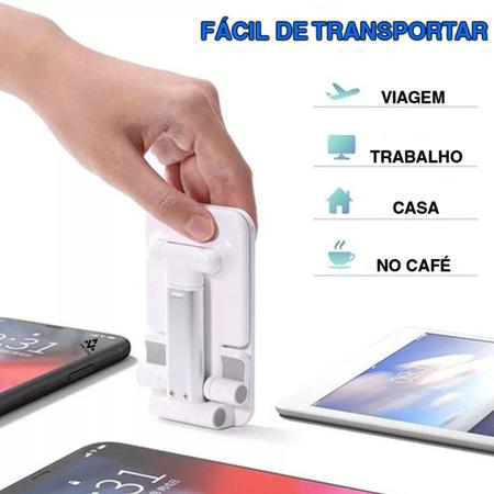 Imagem de Suporte De Mesa Articulado Para Tablet Celular Mega Premium