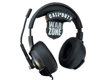 Suporte De Parede Headset call of duty warzone Com Fita Dupla Face