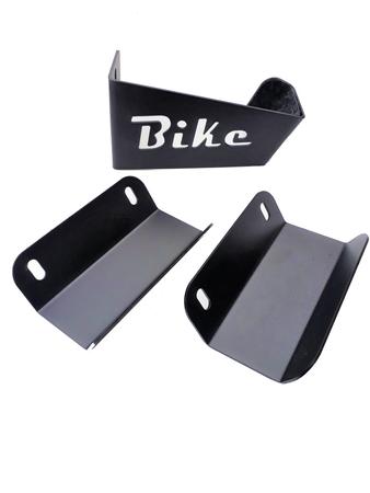 Imagem de Suporte de Parede Para Bicicleta MTB Apoio Horizontal - BIKE Preto - FORTTE INOX BRASIL