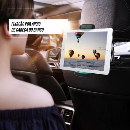 Imagem de Suporte de Tablet para Carro Samsung S5e 10.5 T720/T725 + Capinha Antishock + Pelicula Armyshield