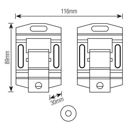 Imagem de Suporte De TV Fixo Brasforma Universal SBRU859