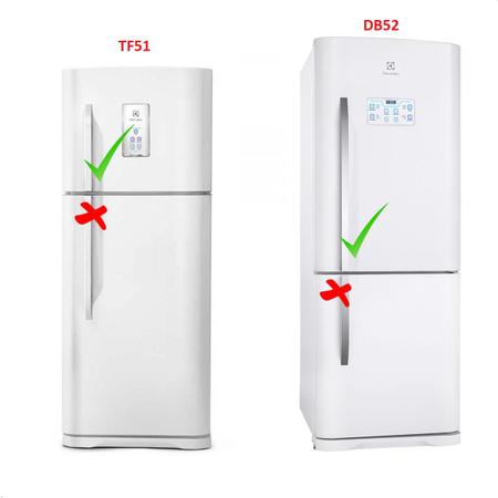 Imagem de Suporte do Puxador da porta Refrigerador Electrolux DB52 DT52 IB52
