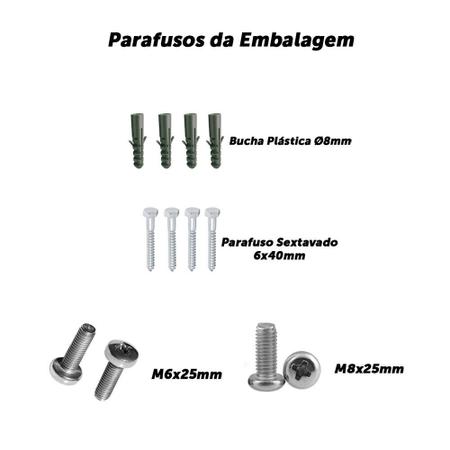 Imagem de Suporte Fixo de Parede para Tv 10 a 100" - Force Line