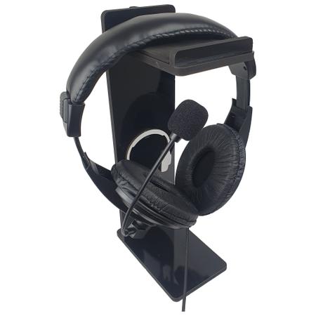 Imagem de Suporte Headset Gamer Pro Base Fone Ouvido universal headphone fone fn