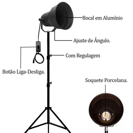 Imagem de Suporte Infra Fisioterapia Profissional  Lâmpada 250w 110v