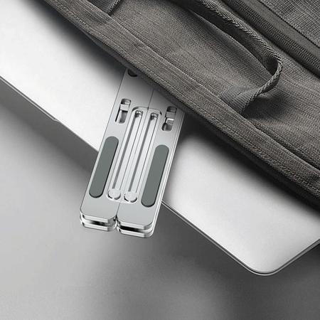 Imagem de Suporte Notebook Tablet Alumínio Ajustável - Laptop Stand